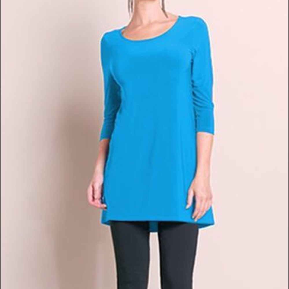 🆕Aqua High-Low Tunic by Clara Sunwoo - NWT